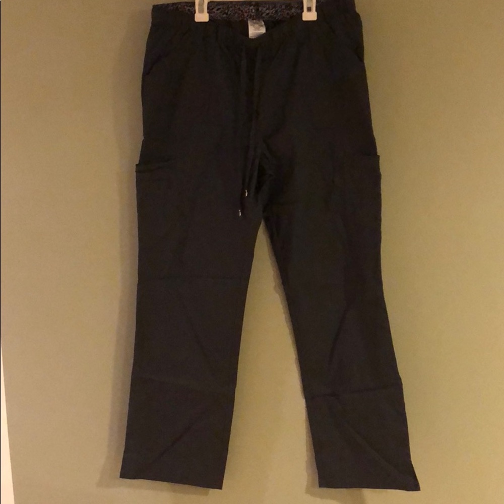 Gray scrub pants